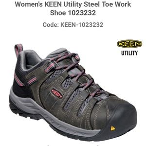 Keen Woman Steel Toe Work Shoes
